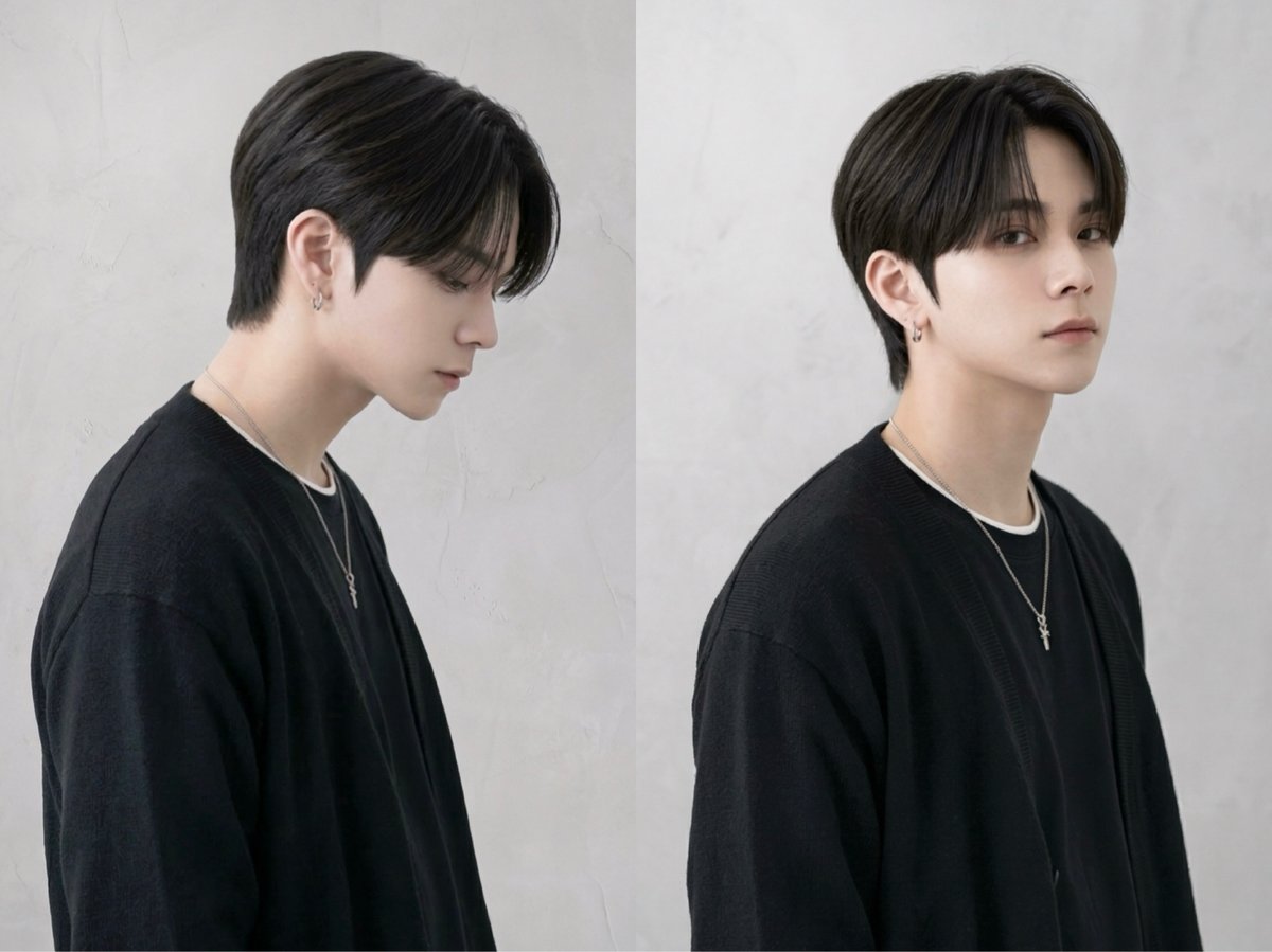 ACACIA. 原宿メンズ美容室 センターパート スタイリスト